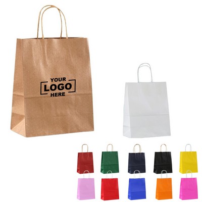 Eco-Friendly Kraft Shopping Bags