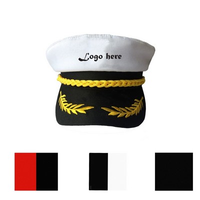 23"D Sailor Marine Captain Yacht Cap Costume Hat
