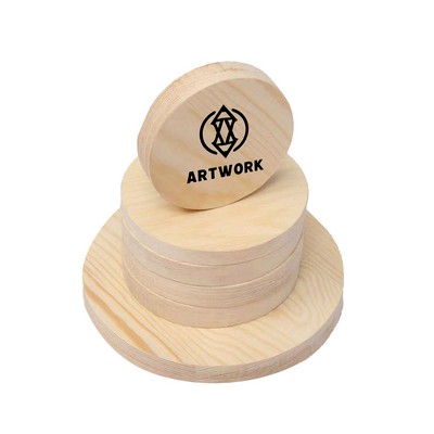 1.5" Wooden Coin Chip