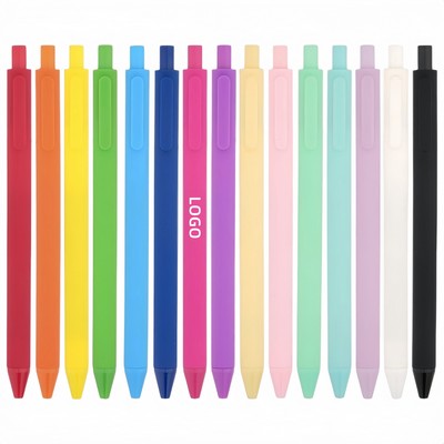 Plastic Macaron Gel Pen