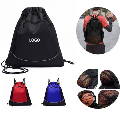 Foldable Sports Backpack Detachable Ball Bag Basketball Soccer
