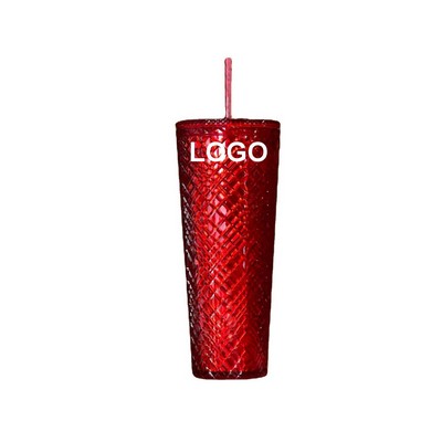 Plastic Double Lattice Cup