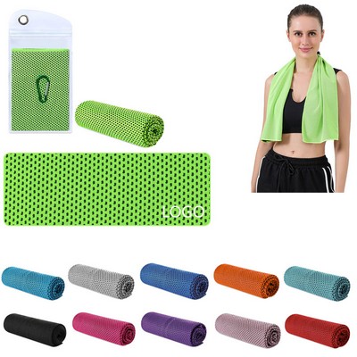 Sport Yoga Cooling Towels with Hook
