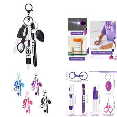 Ultimate Nurse Pen Set with Badge Reel Accessories