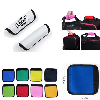 Versatile Neoprene Luggage Handle Bag Tag
