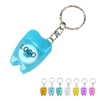Dental Floss Keychain