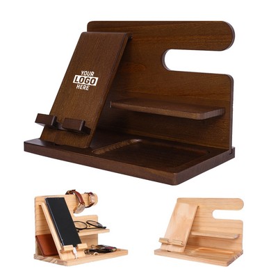 Detachable Wooden Phone Stand