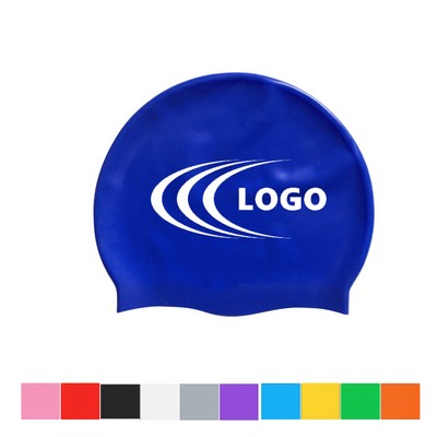 Adult Stretch Silicone Swim Cap