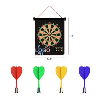 Reversible Dart Board Game Collection