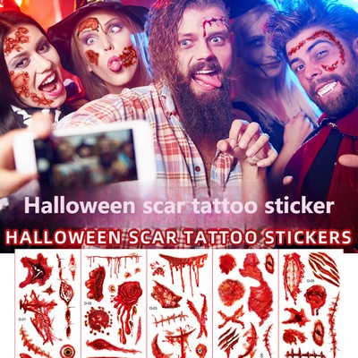 Halloween Temporary Tattoo Stickers
