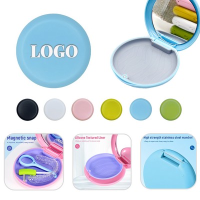 Compact Dental Retainer Storage Case