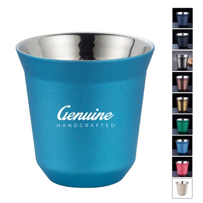 2.7oz Double Wall Stainless Steel Espresso Cup