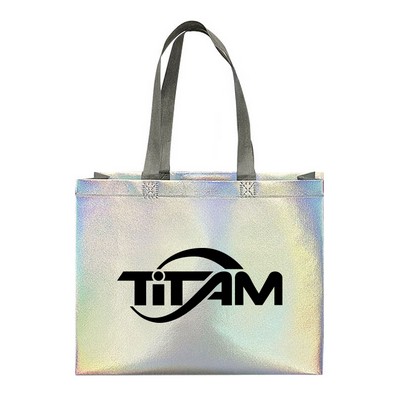 Laser Non-woven Tote Bag(16.5"W×12.6"H×4"T)