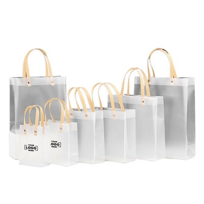 Plastic Frosted Gift Bag