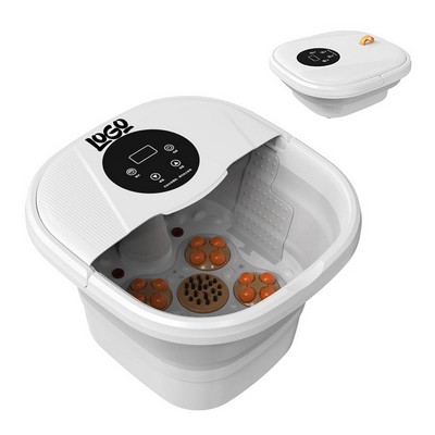 Foldable Constant Temperature Massaging Foot Bath Basin