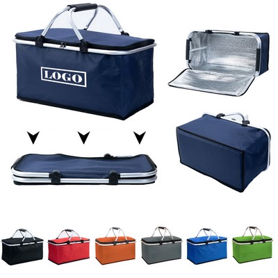 Collapsible Insulated Picnic Basket