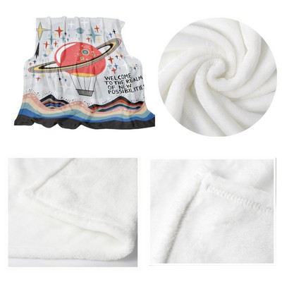 Full Color Flannel Blanket (Delivered Within 35 Calendar Days)