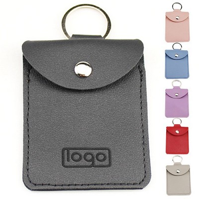 Lightweight And Portable Pu Leather Coin Purse Pendant