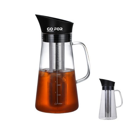 Cold Brew Coffee Maker Thick Borosilicate Glass Ho