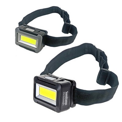 3-Stage COB LED Water Resistant Head Lamp