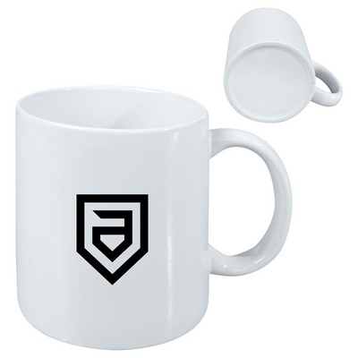 White Ceramic Mug 11 Oz
