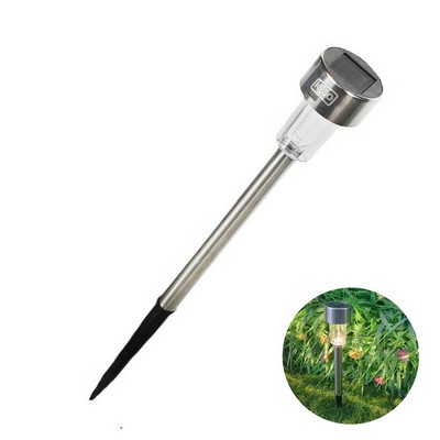 Outdoor Stainless Steel Solar Powered Landscape Lawn Light