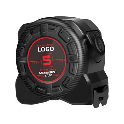 Heavy Duty Self-Locking Black Titanium Tape Measure 3-10M