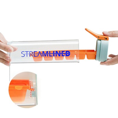 Ice Cube Tray with Lid Press