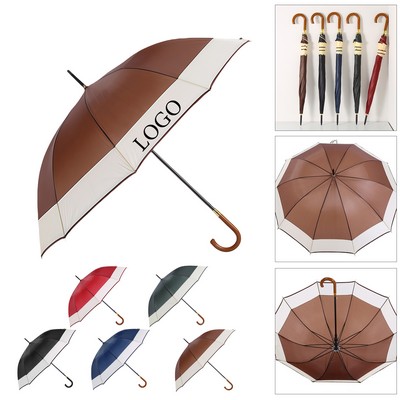 Large Curved Handle Umbrella