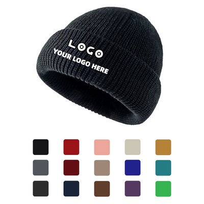 Customizable Winter Embroidered Beanie