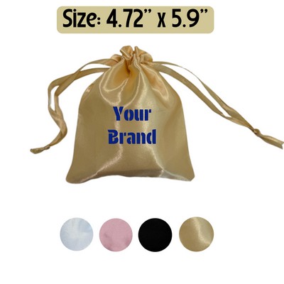 Satin Jewelry Storage Pouch