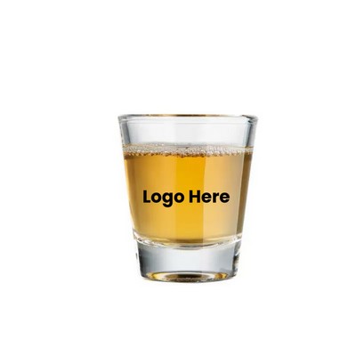 Heavy Base Clear Shot Glass