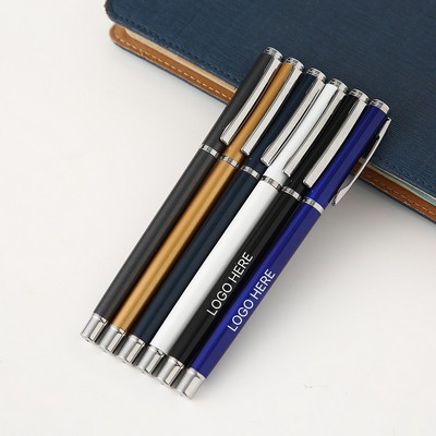 Business Minimalist Metal Ballpoint Pen Capacitive Touch Screen Premium Office Gel Pen