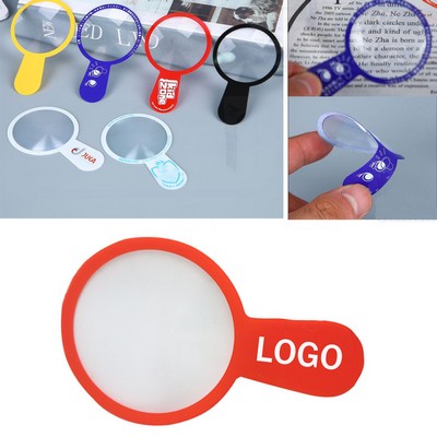 4x Ultra-Thin Handheld Magnifier