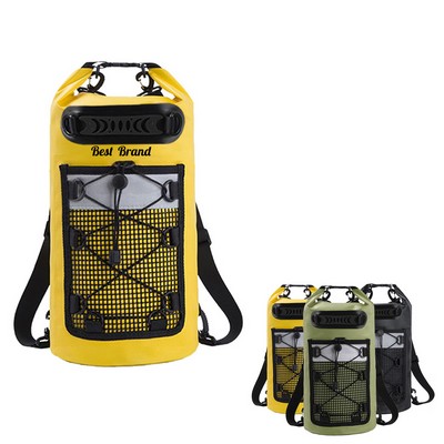 30L PVC Mesh Beach Drifting Bag