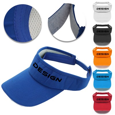 Cotton Twill Sun Visor
