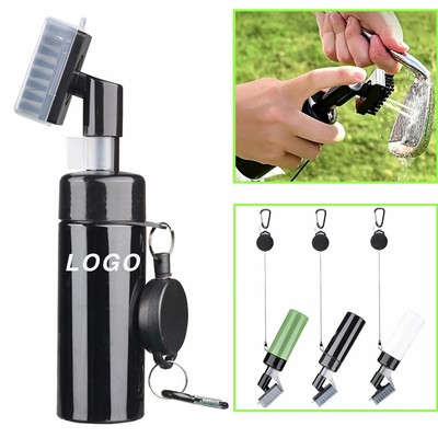 Retractable Golf Club Cleaner Brush