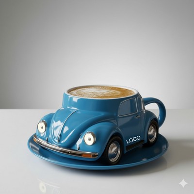 Beetle Shaped Coffee Mug 500ml