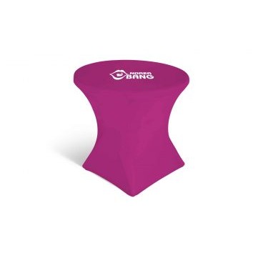 24''d x 29''h Premium Fabric Round Fitted Stretch Table Cover