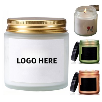 Natural Soy Candle with Essential Oil Scents