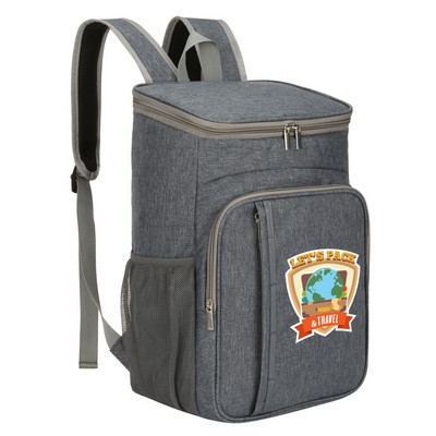 24 Can Insulated Backpack Cooler Bag