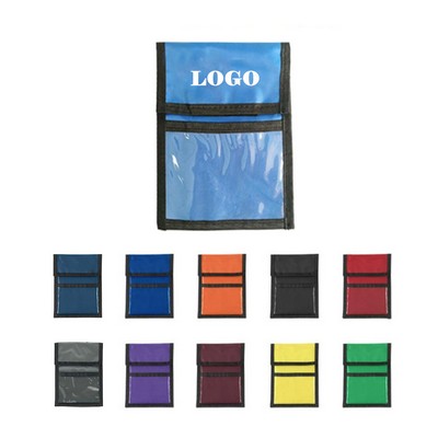 Multi-Functional Neckwallet w/ Clear Window
