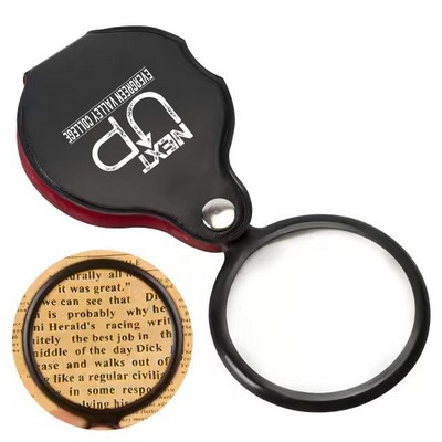 10X Small Magnifying Glass Mini Pocket Magnifier Fold