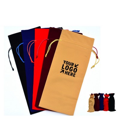 Velvet Wine Bag