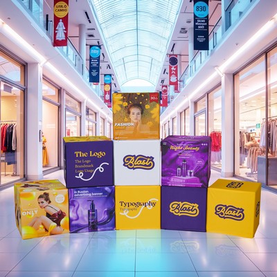 3D Cube Displays Package