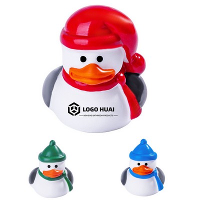 Resin Christmas Penguin Duck