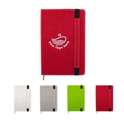 FSC® 5"x 8"Leather Journal Notebook