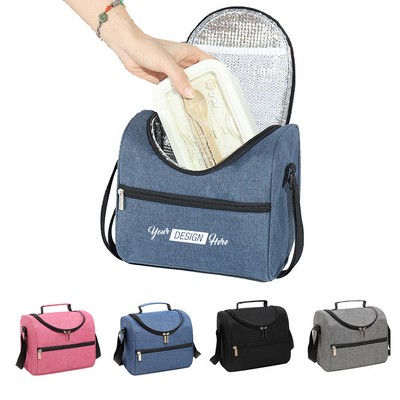 Insulated Lunch Bag With Shoulder Strap