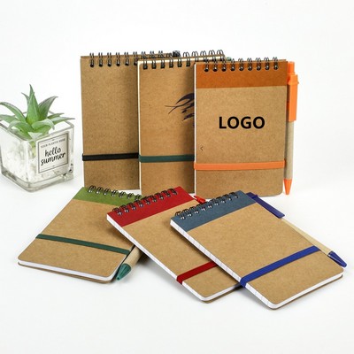 Spiral Notepad with Pen