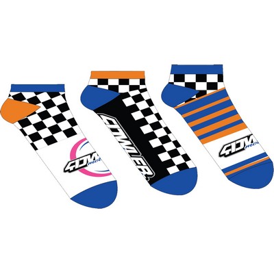 Custom Quarter Crew Dress Sock